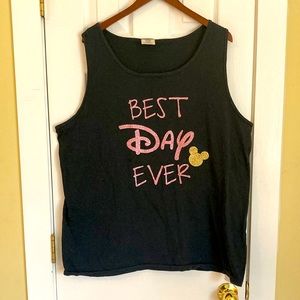 Disney theme Best Day Ever Tank Top